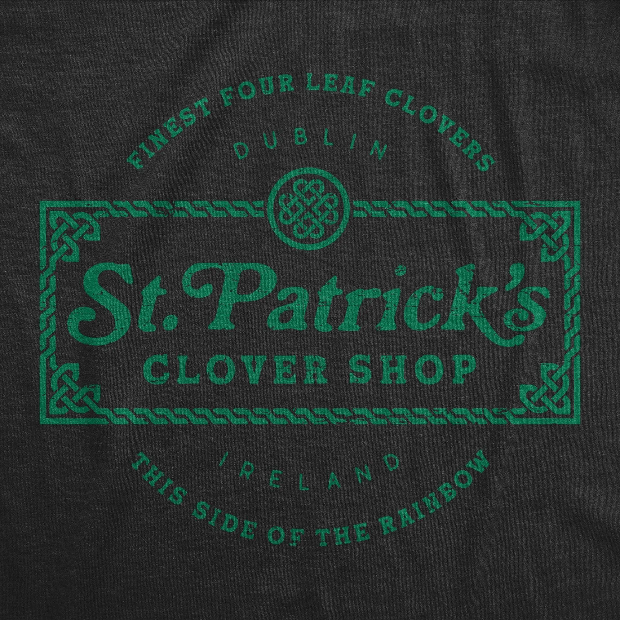 St. Patrick's Clover Shop Men's T Shirt sold by Crazy Dog T-Shirts product image thumbnail 2
