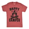 Happy Camper Men's T Shirt sold by Crazy Dog T-Shirts