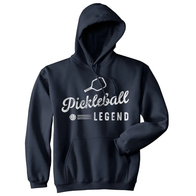 Pickleball Legend Hoodie sold by Crazy Dog T-Shirts