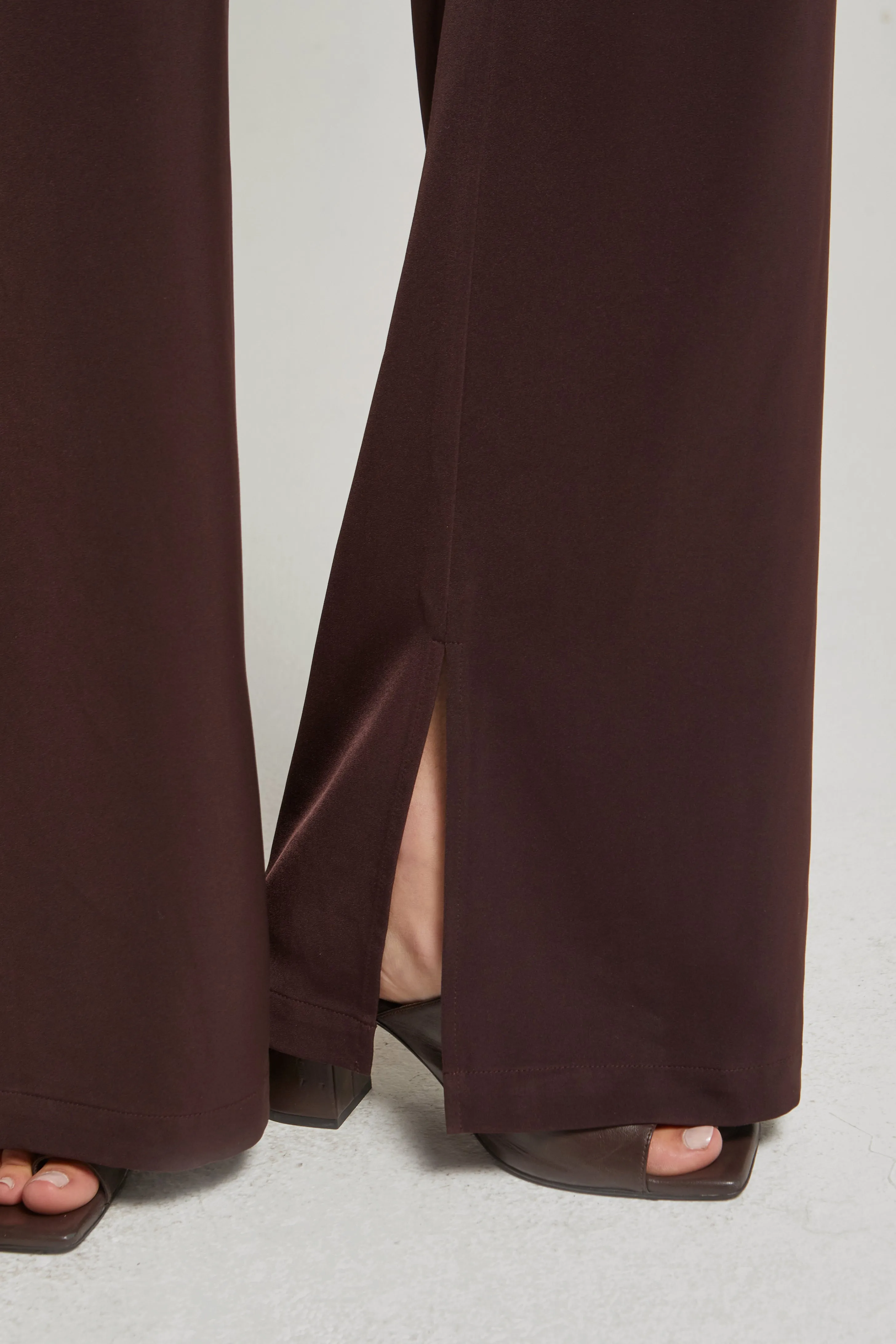 Neveah Silky Wide Leg Trousers sold by Crescent product image thumbnail 4