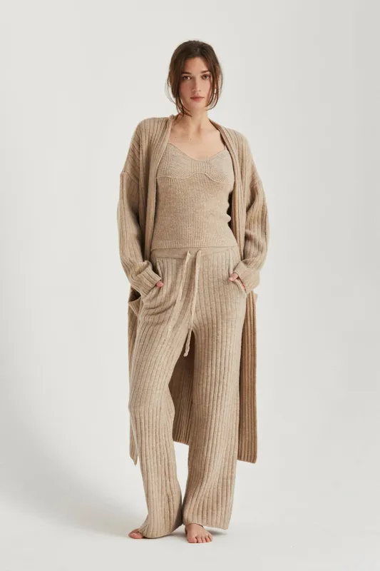 Eli Longline Sweater Cardigan made by Crescent
