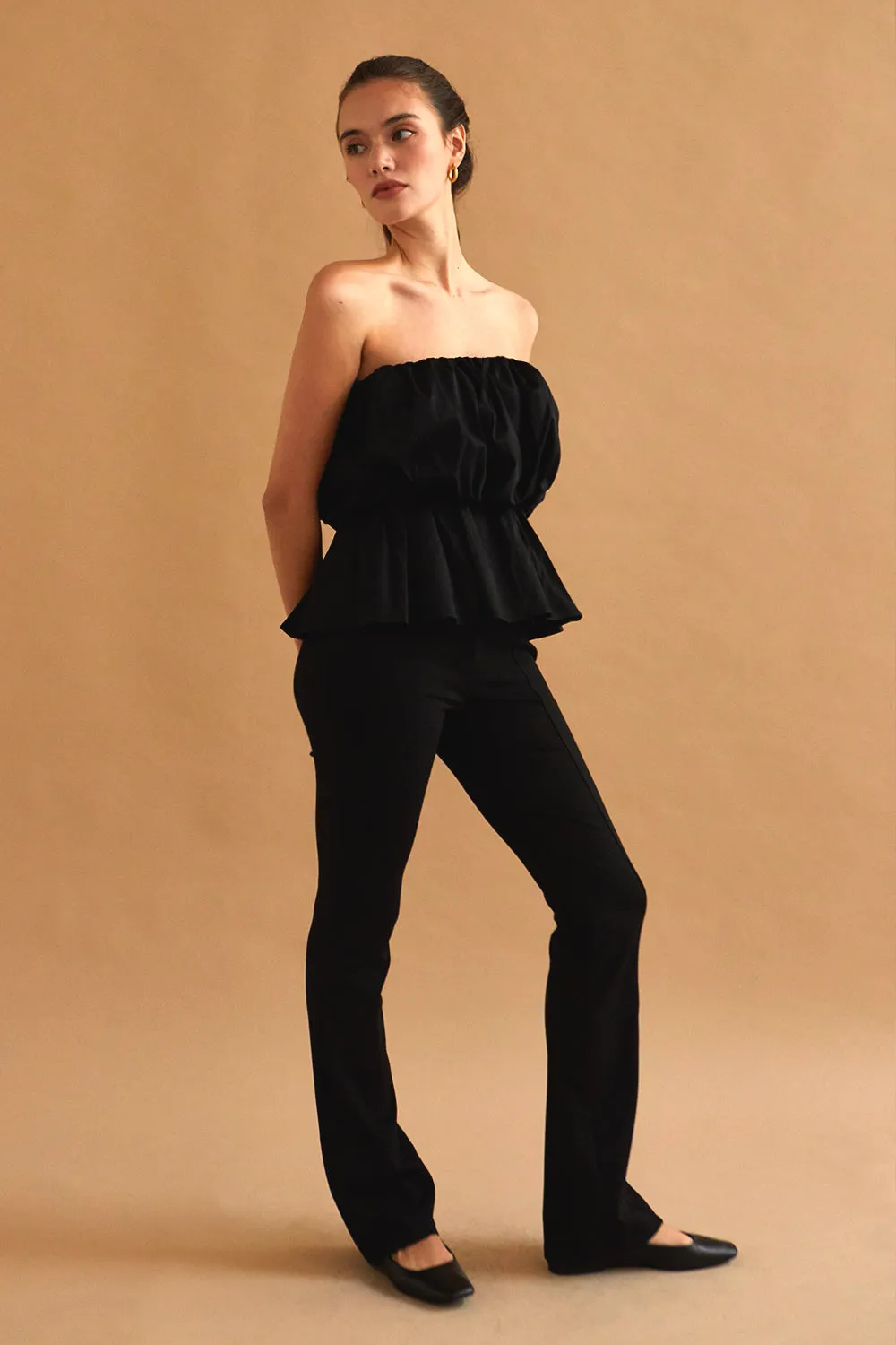 Arianna Balloon Peplum Tube Top sold by Crescent product image thumbnail 2