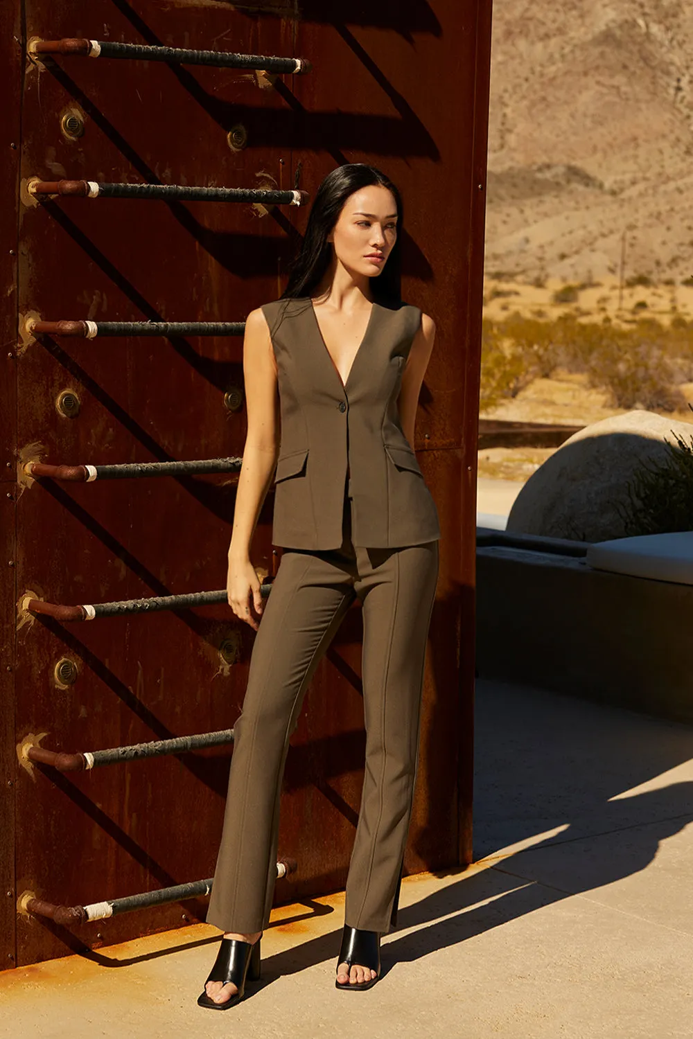 Charlie Straight Leg Trousers sold by Crescent product image thumbnail 2