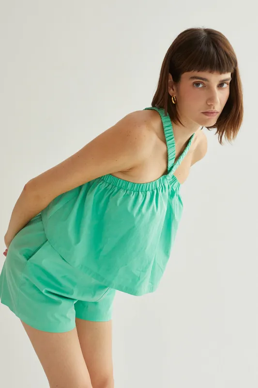 Moll Cross Back Cropped Length Two-Piece Set sold by Crescent