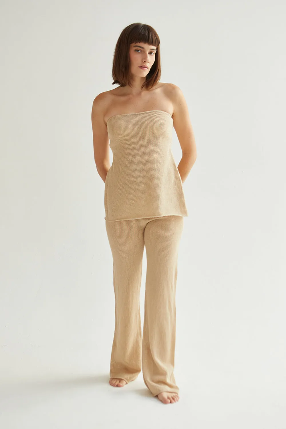 Brookie Crochet Knit Top sold by Crescent product image thumbnail 5