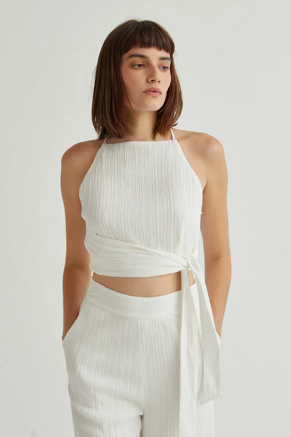 Velma Square Neckline Sleeveless Pants Set sold by Crescent product image thumbnail 3