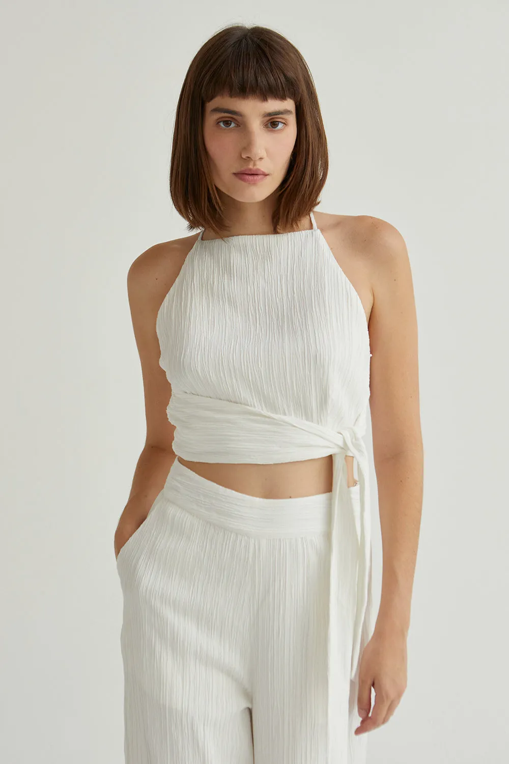 Velma Square Neckline Sleeveless Pants Set sold by Crescent product image thumbnail 2