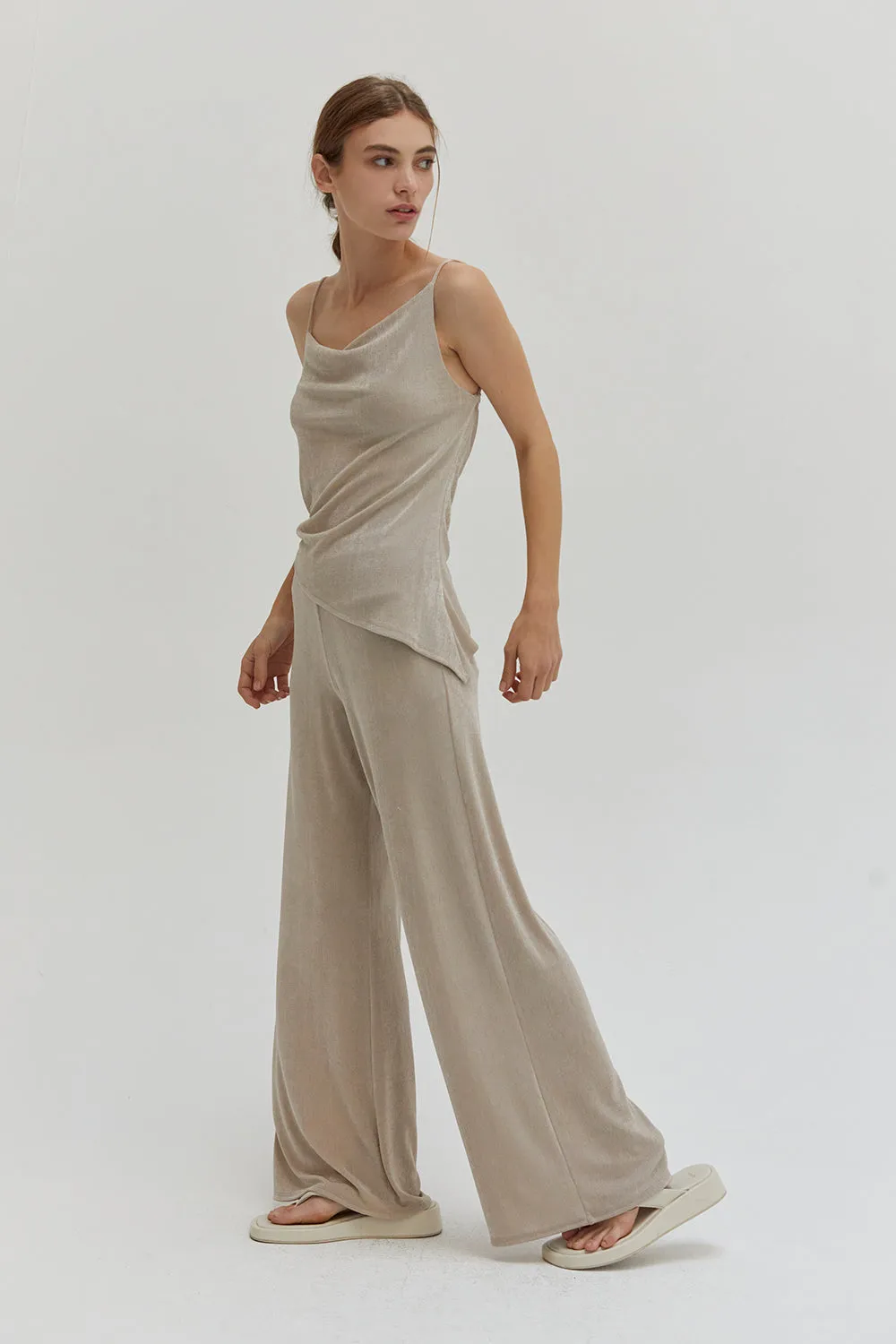 Charlotte High Waisted Easy Pants sold by Crescent