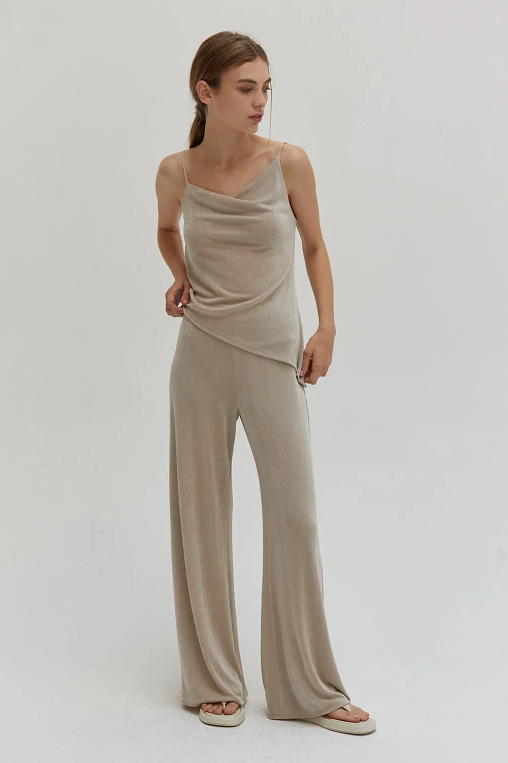 Charlotte High Waisted Easy Pants sold by Crescent product image thumbnail 3