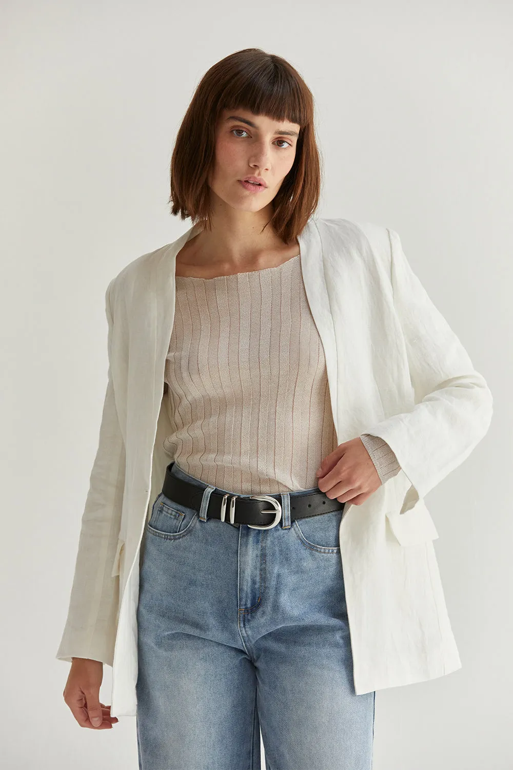 Ellis Long Sleeves Knit Top sold by Crescent product image thumbnail 5