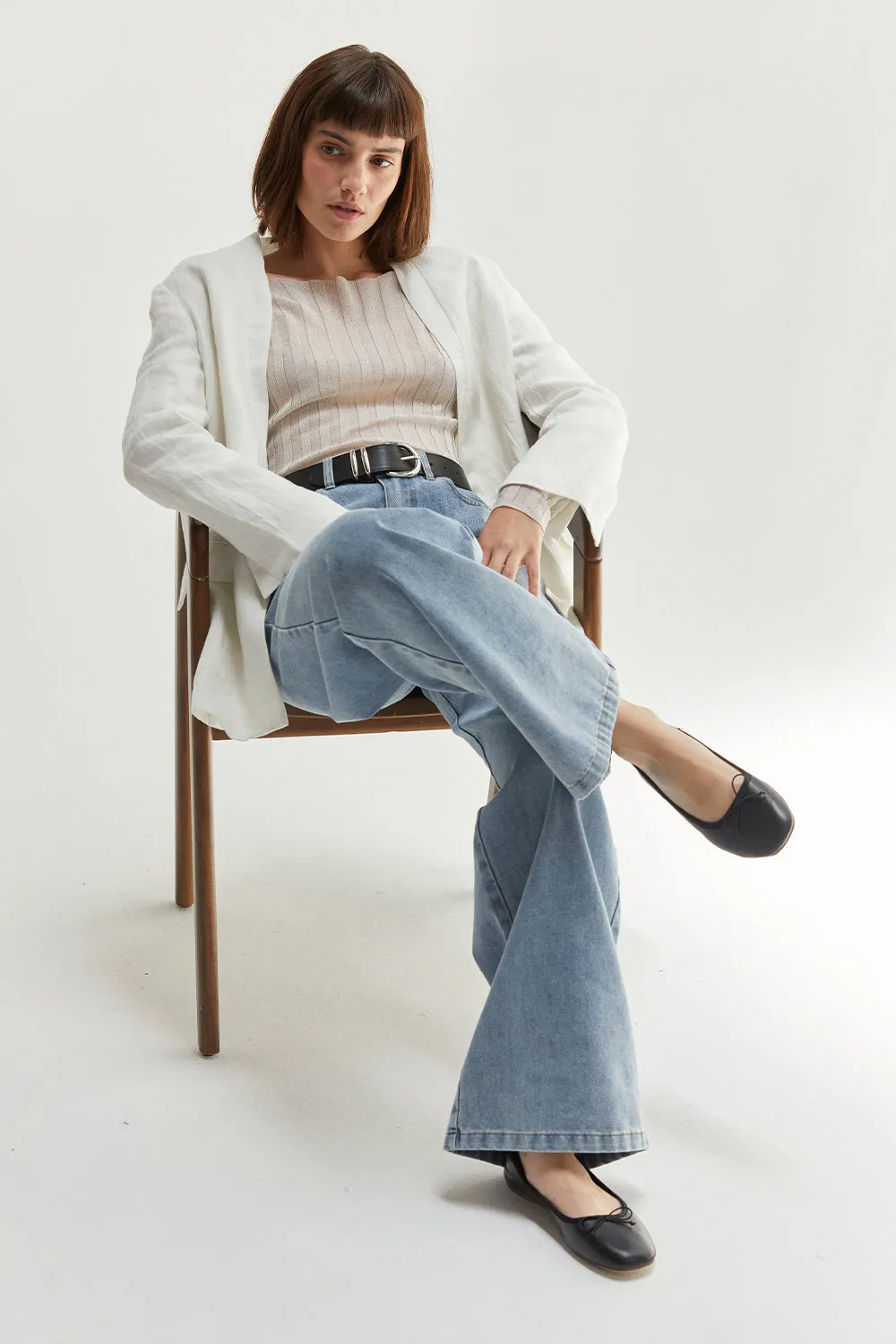 Ellis Long Sleeves Knit Top sold by Crescent product image thumbnail 2