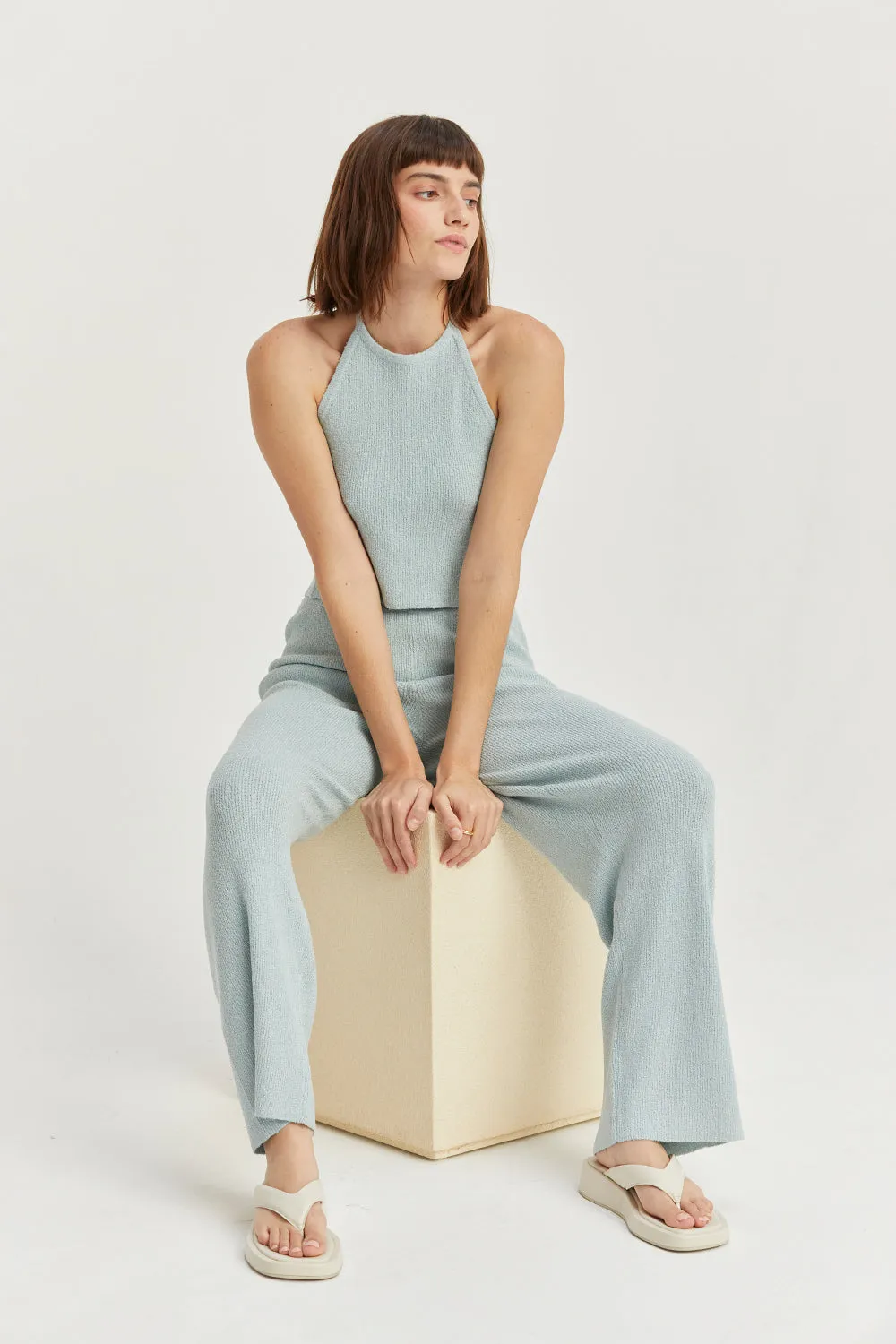 Brielle Halter Neck Straight Leg Set sold by Crescent product image thumbnail 5