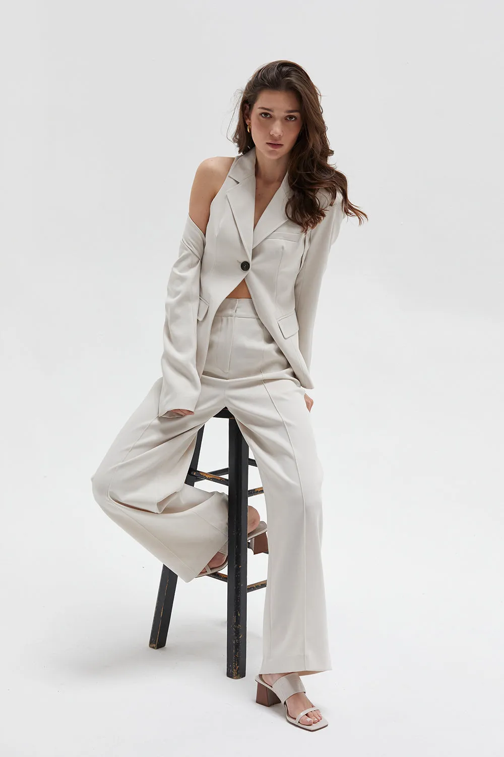 Penelope Wide Leg Trousers sold by Crescent