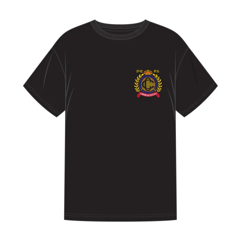Crest Tee sold by Crooks & Castles