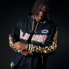 Dr. Bombay Leopard Varsity Jacket sold by Crooks & Castles