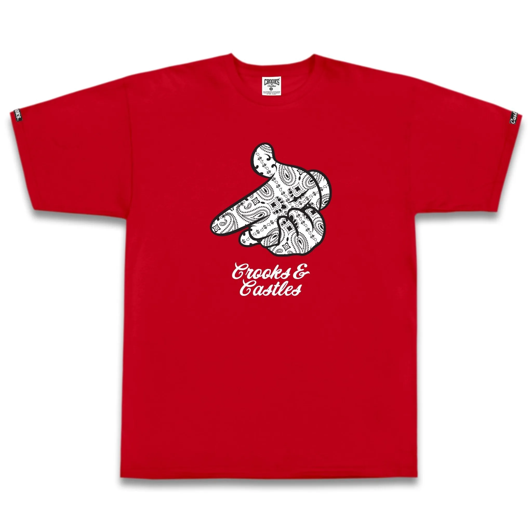 Air Gun Paisley Tee sold by Crooks & Castles product image thumbnail 2