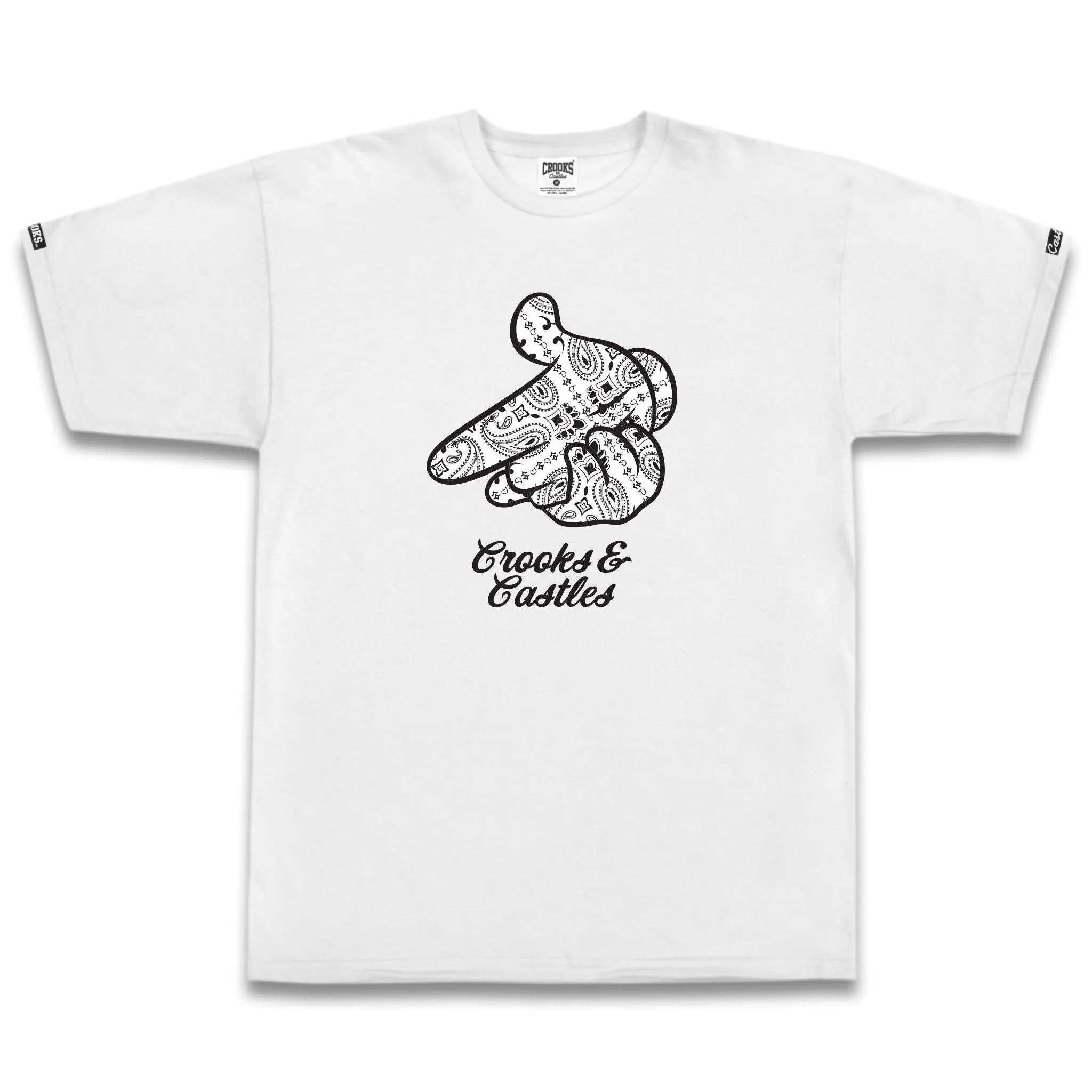 Air Gun Paisley Tee sold by Crooks & Castles product image thumbnail 3