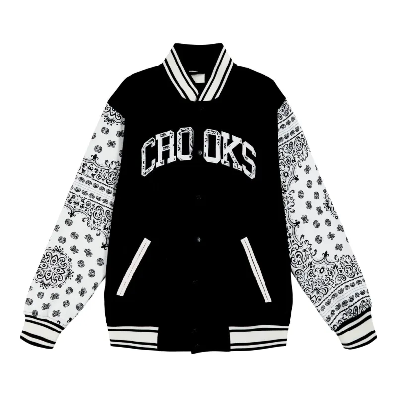 Medusa Varsity Jacket sold by Crooks & Castles