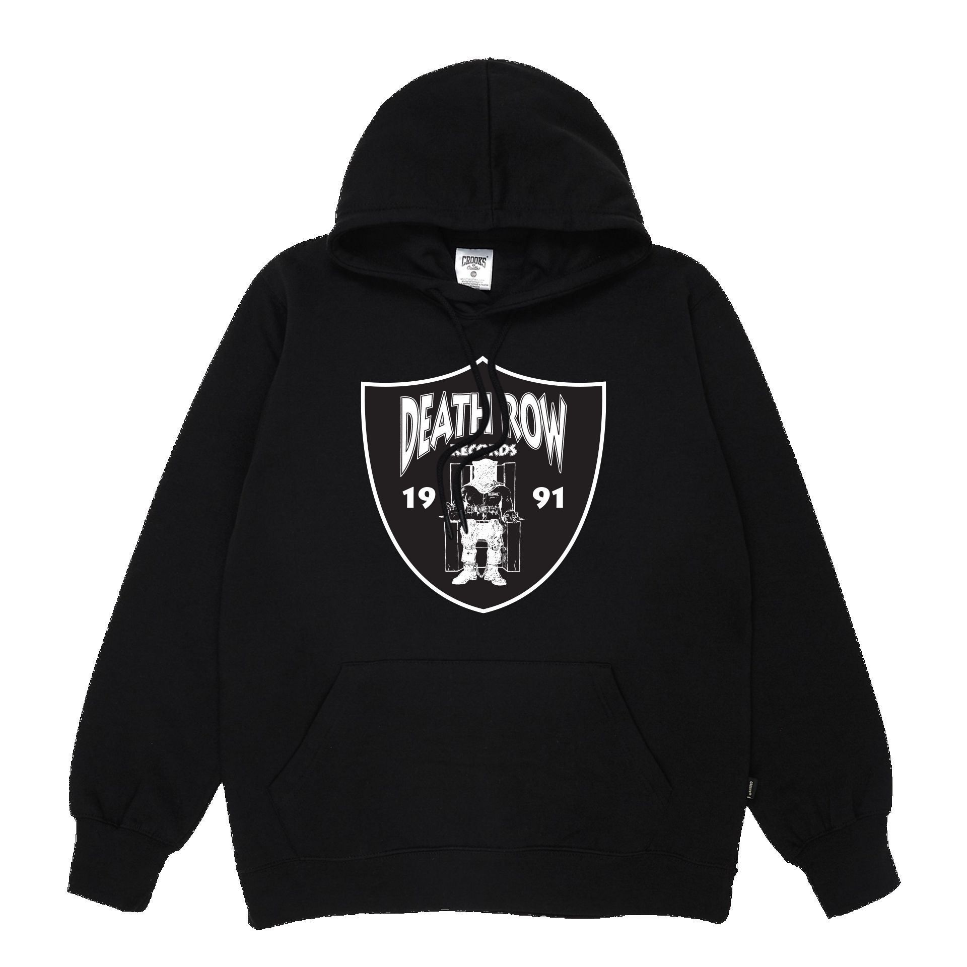 Death Row Crest Chair Logo Hoodie sold by Crooks & Castles product image thumbnail 2