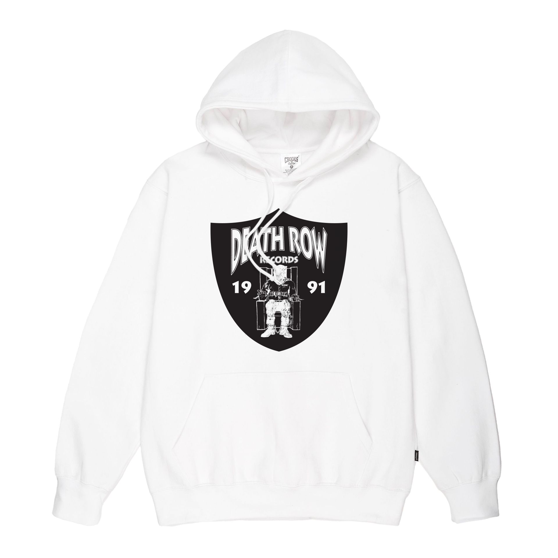 Death Row Crest Chair Logo Hoodie sold by Crooks & Castles product image thumbnail 3
