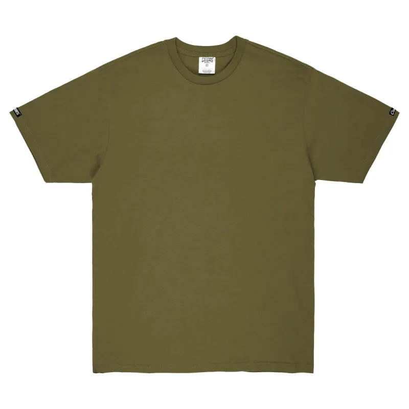 Essential Tee - Olive sold by Crooks & Castles