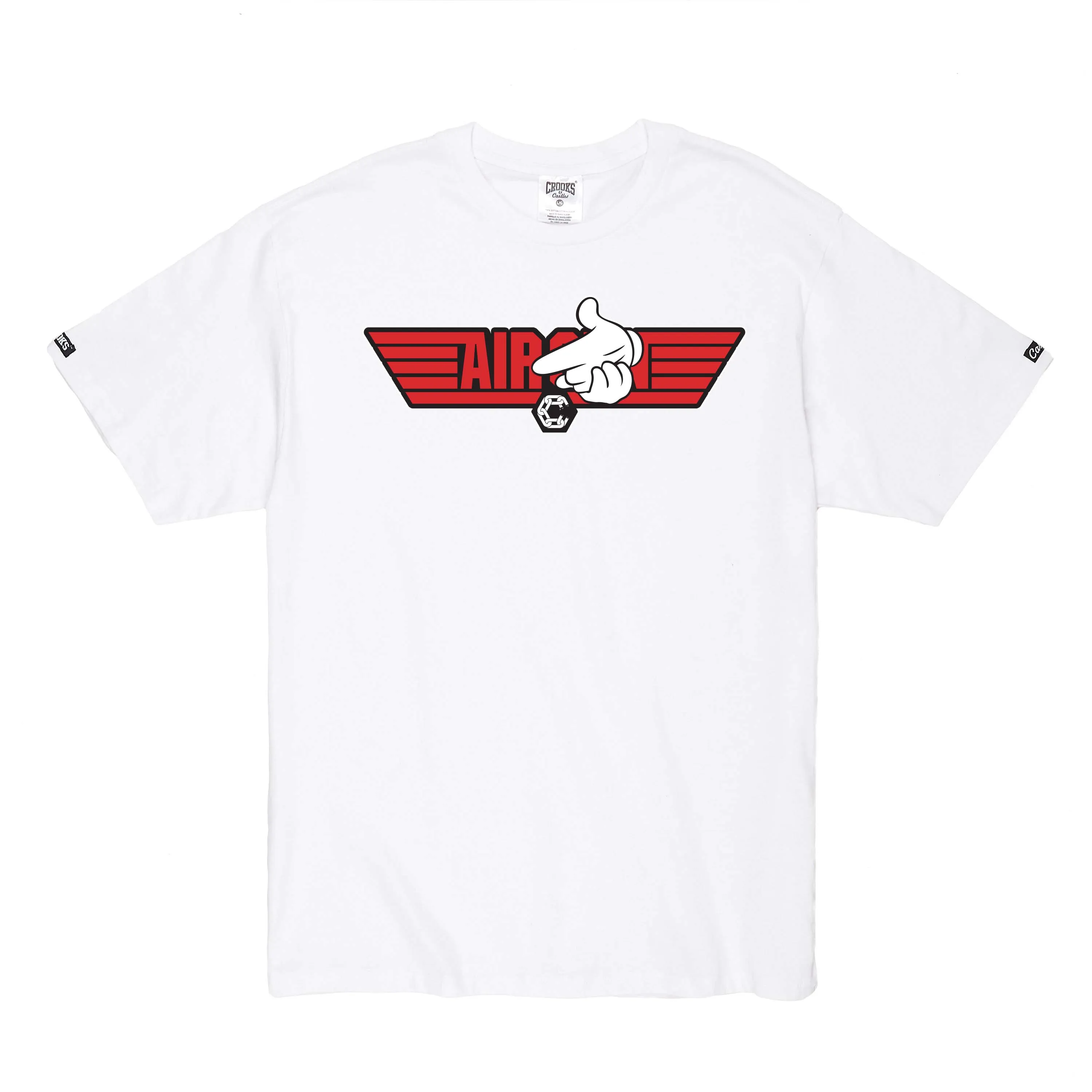 Airwing Tee sold by Crooks & Castles product image thumbnail 3