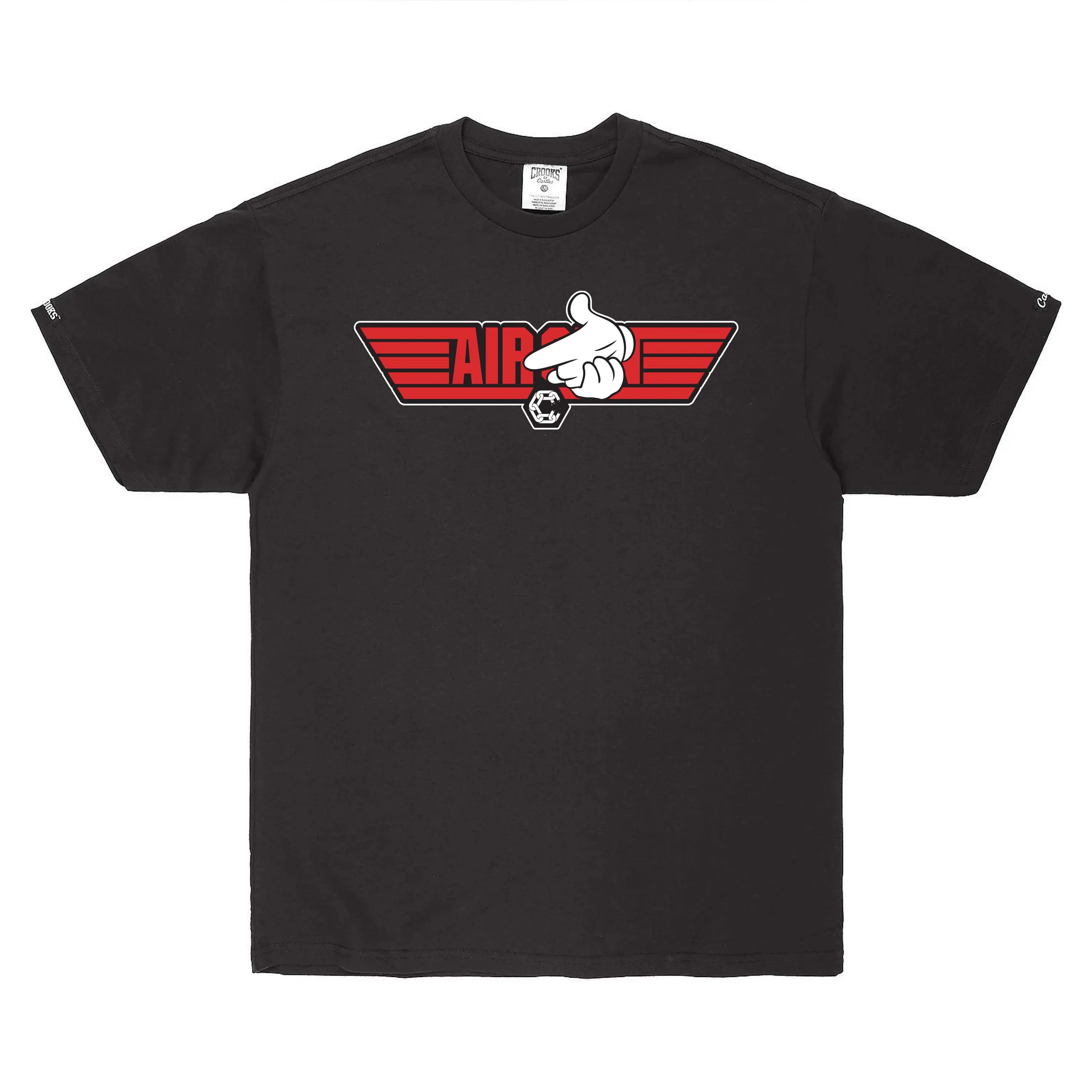 Airwing Tee sold by Crooks & Castles product image thumbnail 4