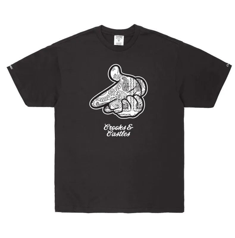 Paisley Air Gun Tee sold by Crooks & Castles