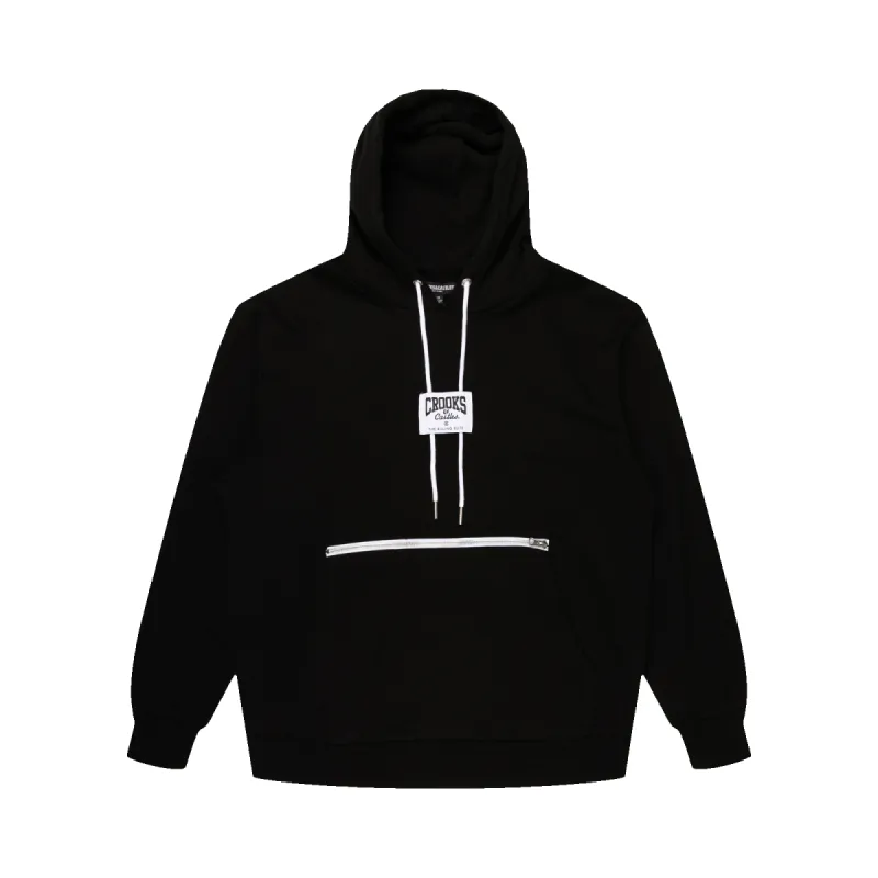 OG Logo Hoodie with Pocket Zipper sold by Crooks & Castles