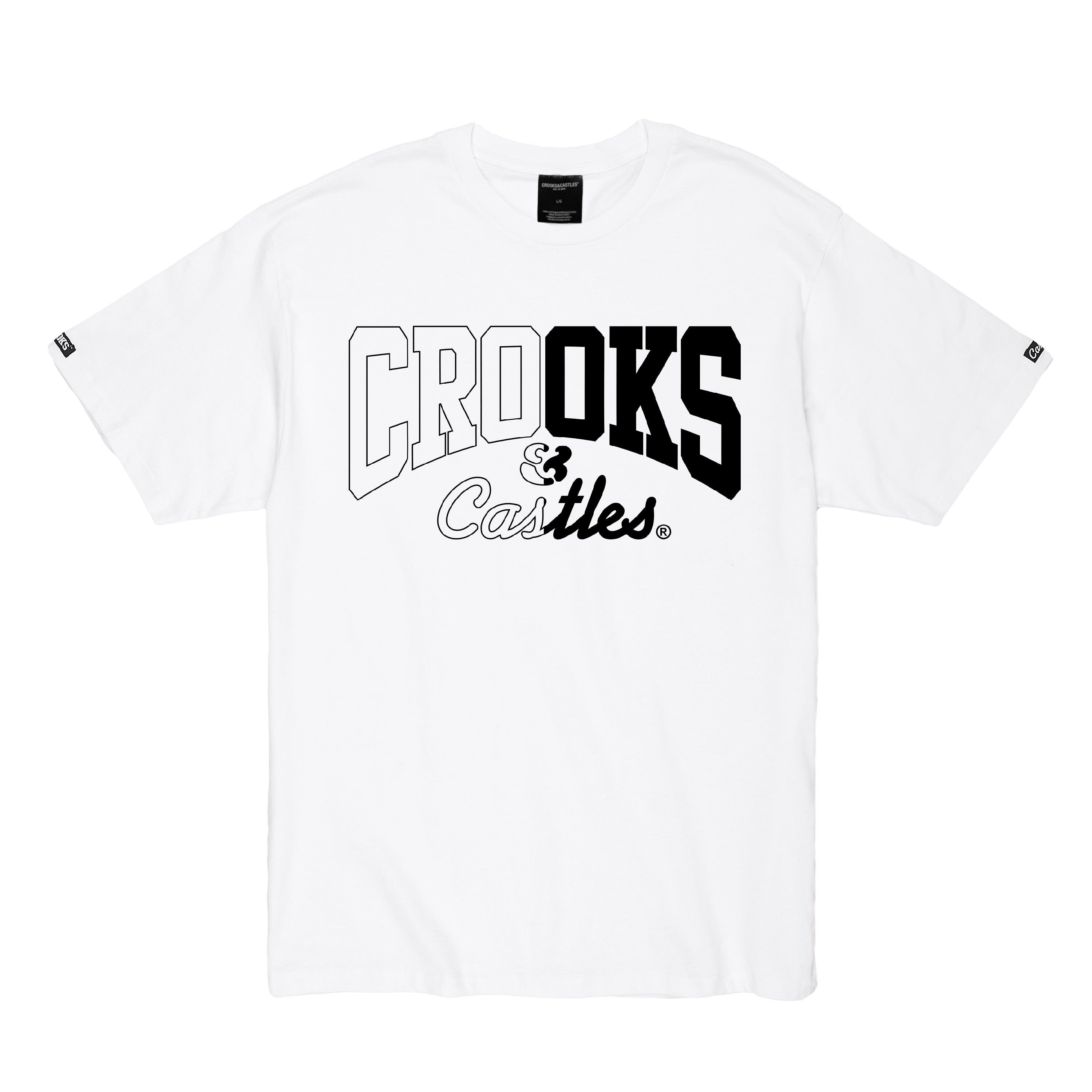 Thick n' Thin Core Logo Tee sold by Crooks & Castles product image thumbnail 3