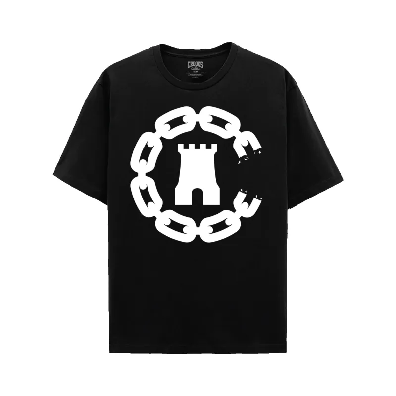 The Chain Castle Tee sold by Crooks & Castles