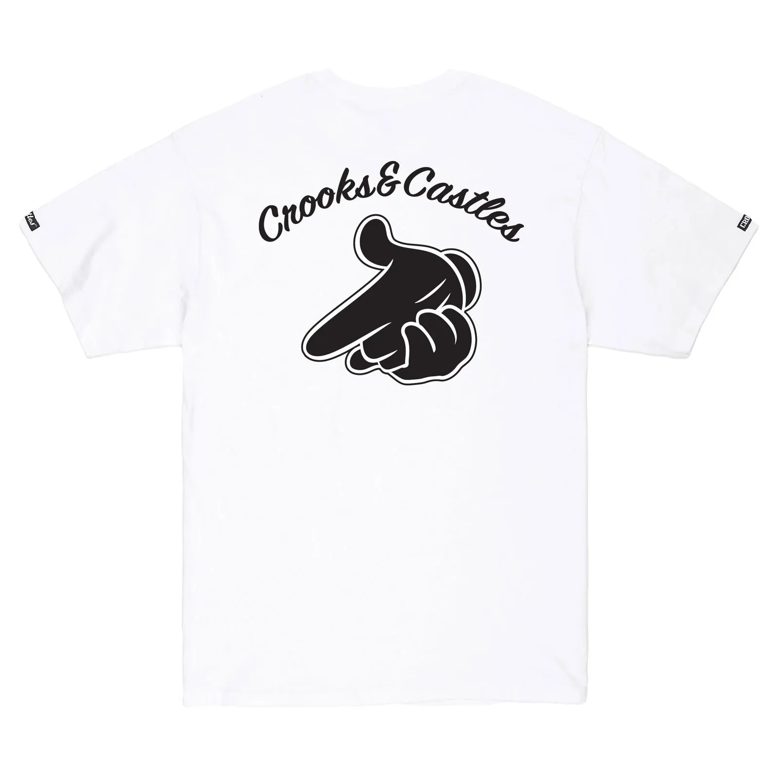 Air Gun Script Tee sold by Crooks & Castles product image thumbnail 5