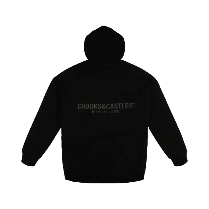 Rubber Patch Drop Shoulder Hoodie sold by Crooks & Castles