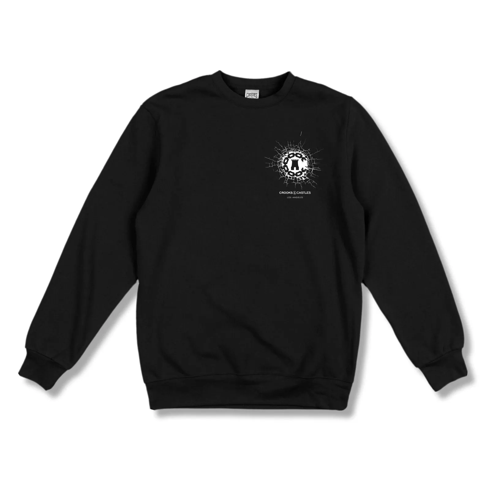 Women's Bullet Hole Sweatshirt sold by Crooks & Castles product image thumbnail 2