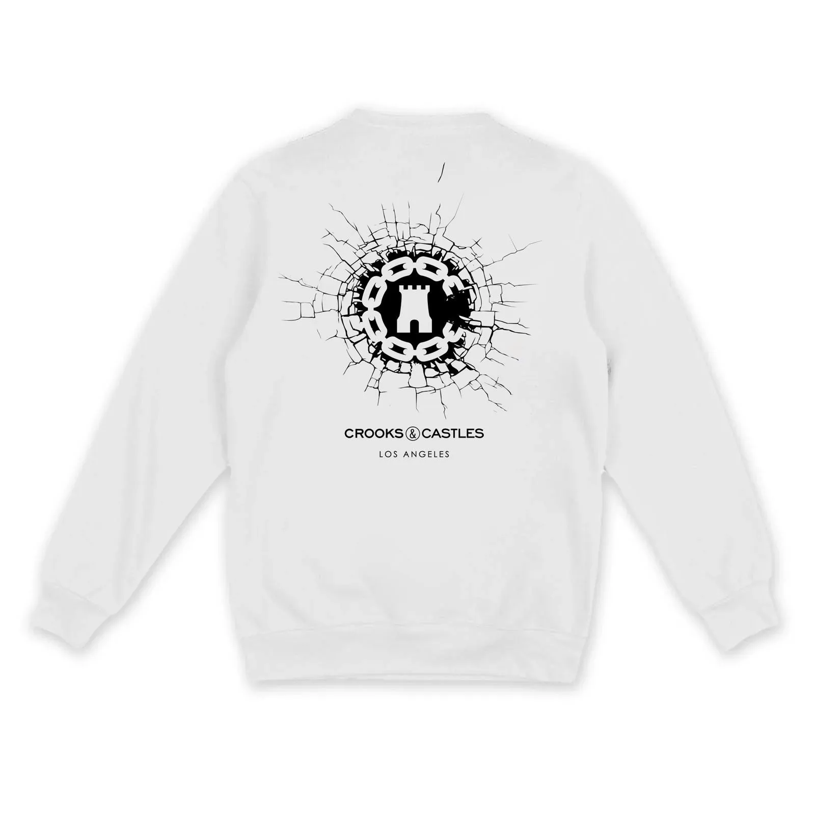 Women's Bullet Hole Sweatshirt sold by Crooks & Castles product image thumbnail 3