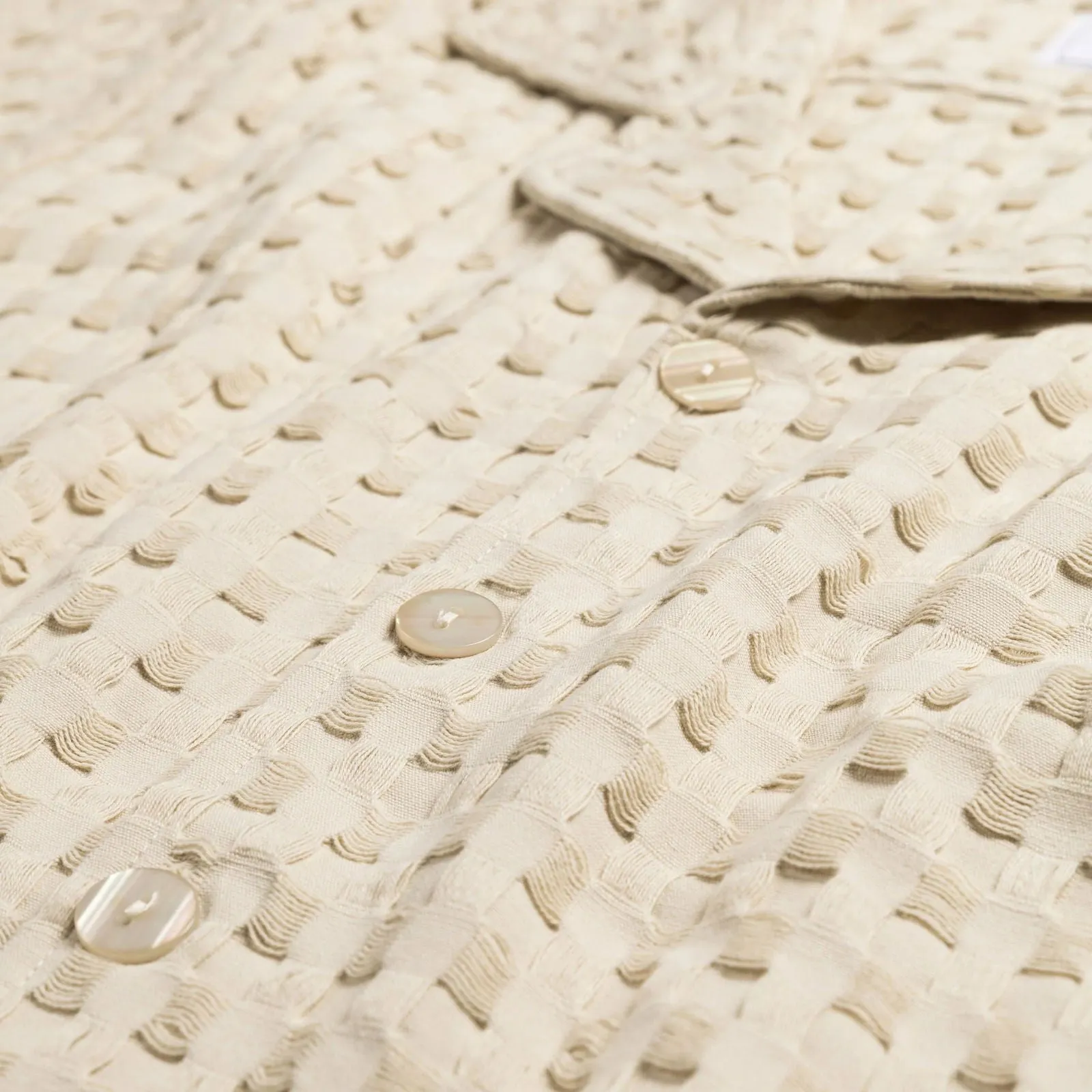 Waffle Shirt sold by Crooks & Castles product image thumbnail 3