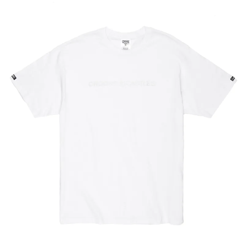 Sans Serif Essential Tee sold by Crooks & Castles