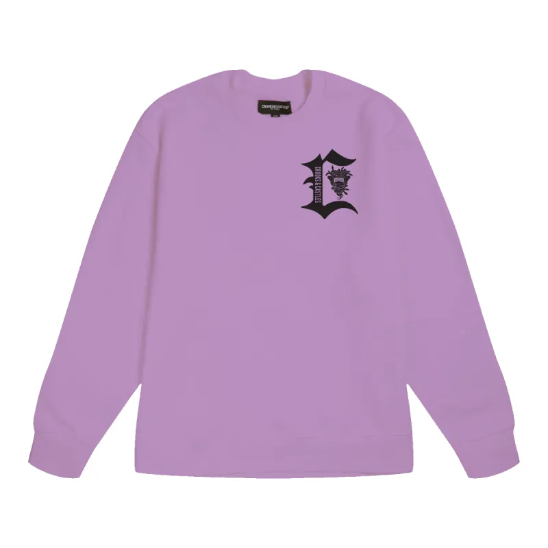 Gothic C Crewneck sold by Crooks & Castles