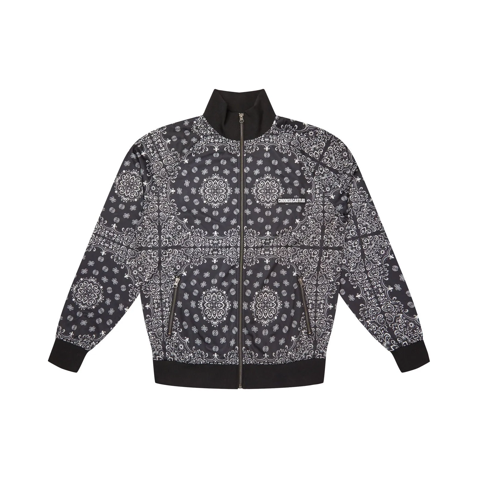 AOP Paisley Track Jacket sold by Crooks & Castles