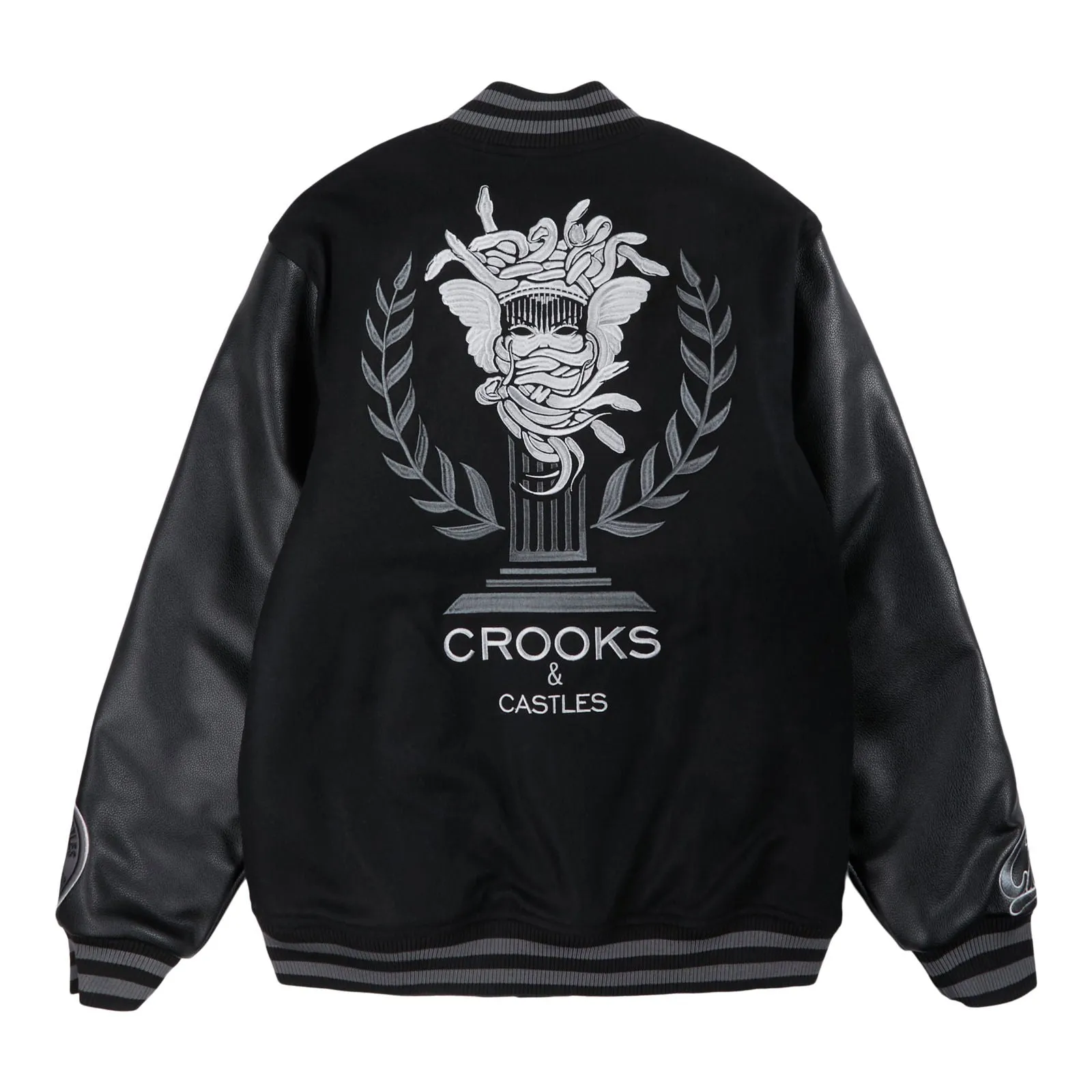 Collegiate Varsity Jacket sold by Crooks & Castles product image thumbnail 4