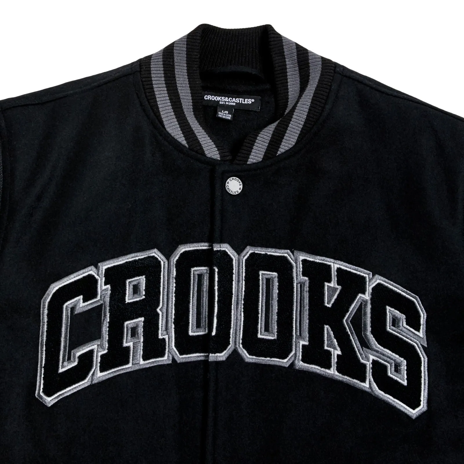 Collegiate Varsity Jacket sold by Crooks & Castles product image thumbnail 2