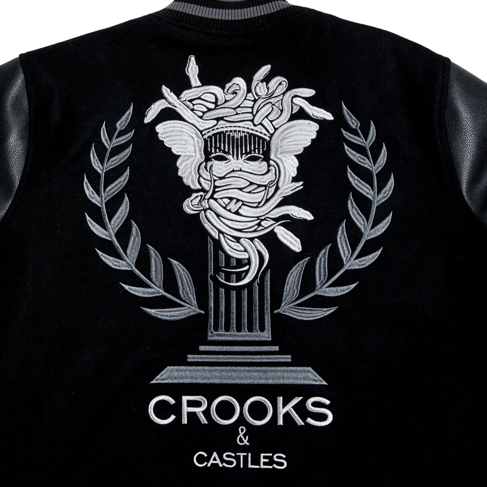 Collegiate Varsity Jacket sold by Crooks & Castles product image thumbnail 5