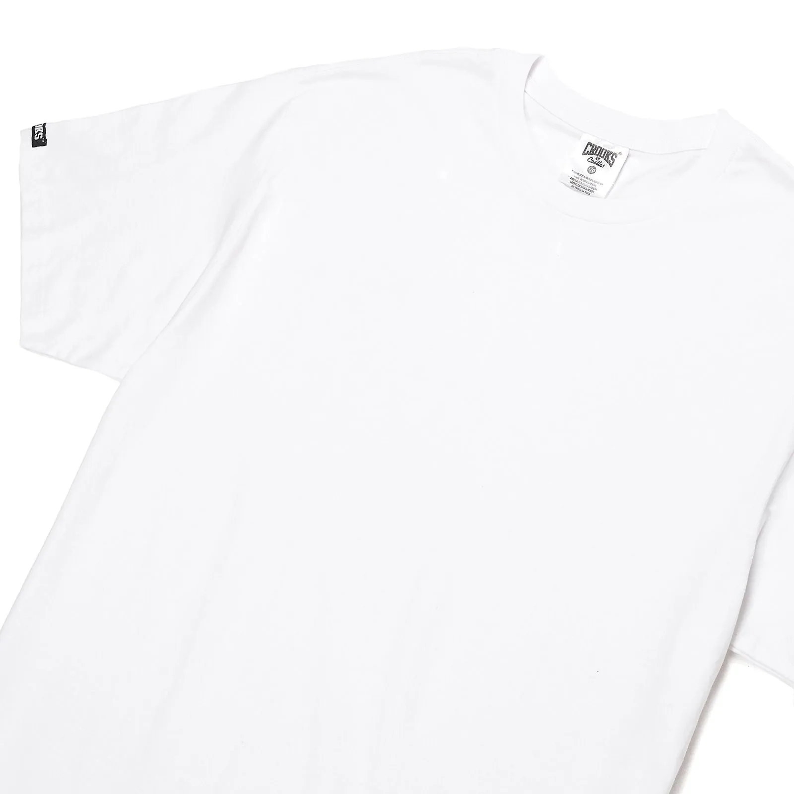 Essential Tee - White sold by Crooks & Castles product image thumbnail 2