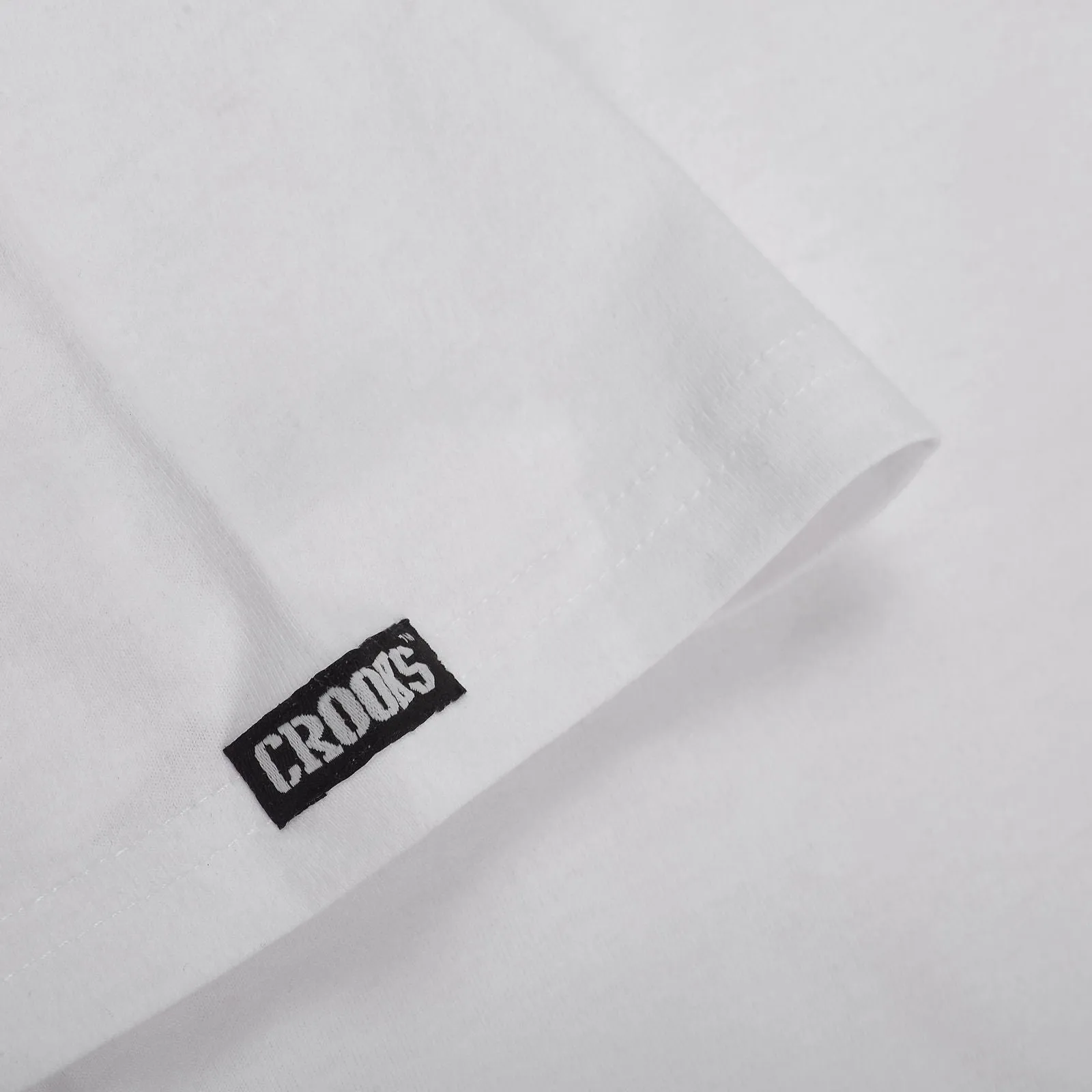 Essential Tee - White sold by Crooks & Castles product image thumbnail 4
