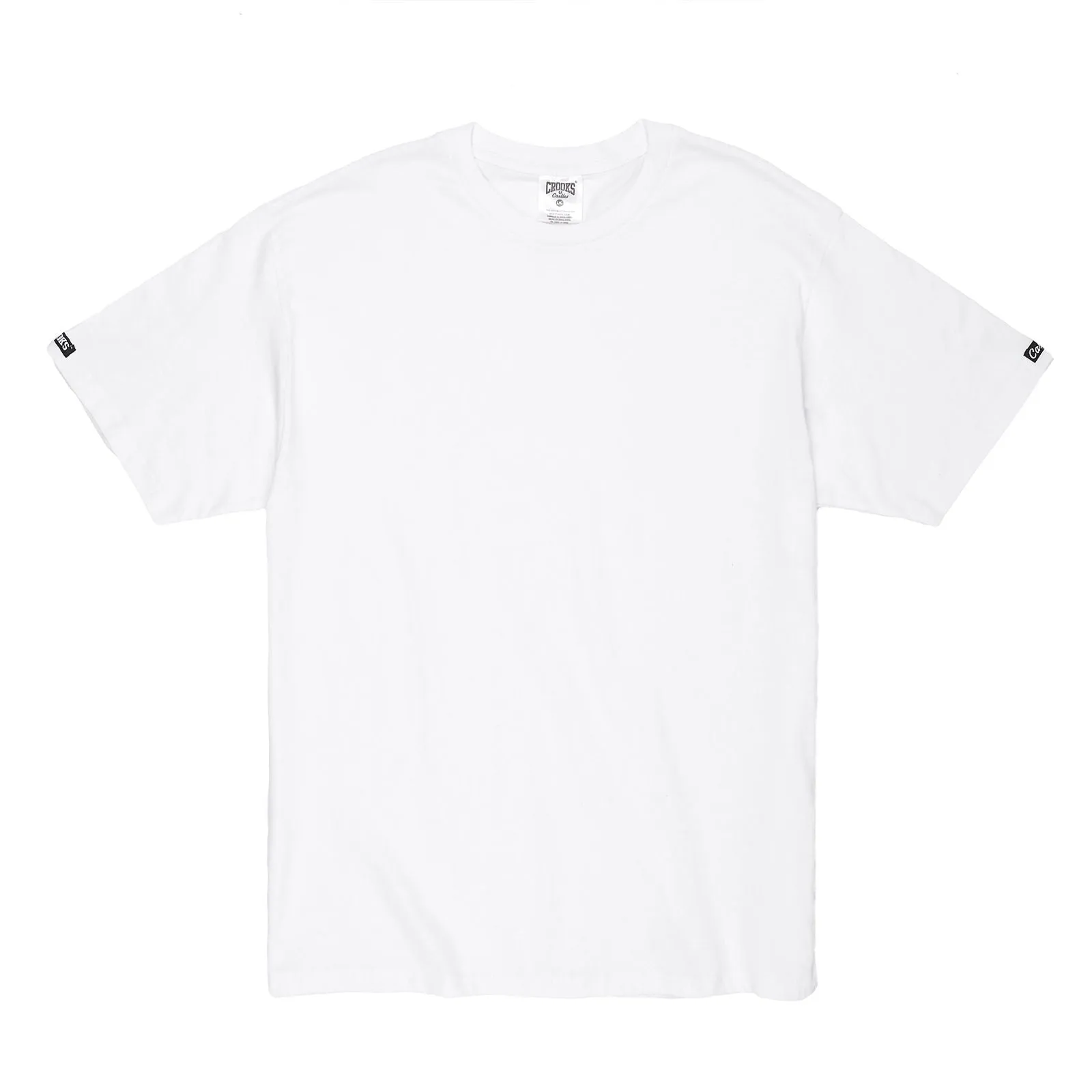 Essential Tee - White sold by Crooks & Castles