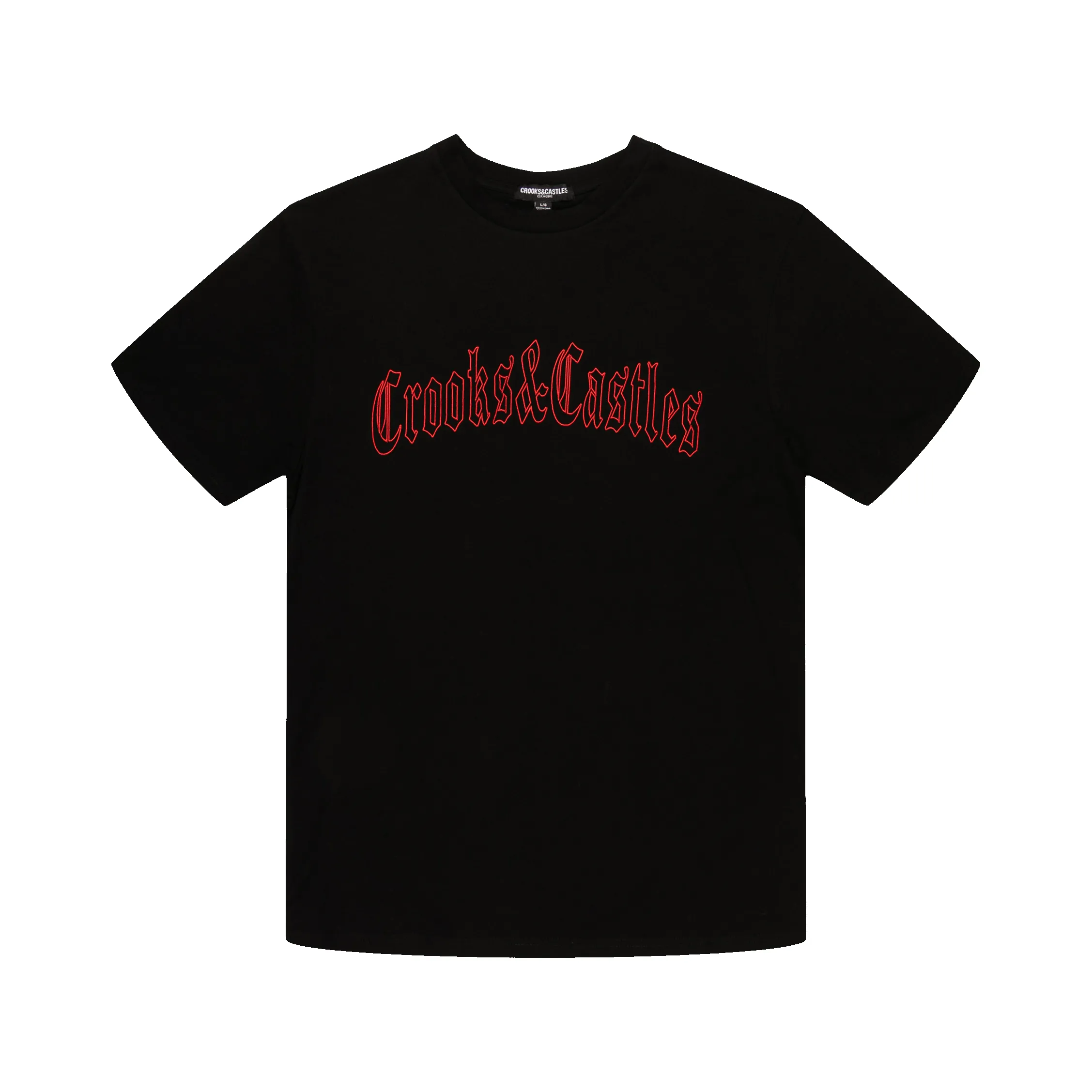 Gothic Embroidered Logo Tee sold by Crooks & Castles