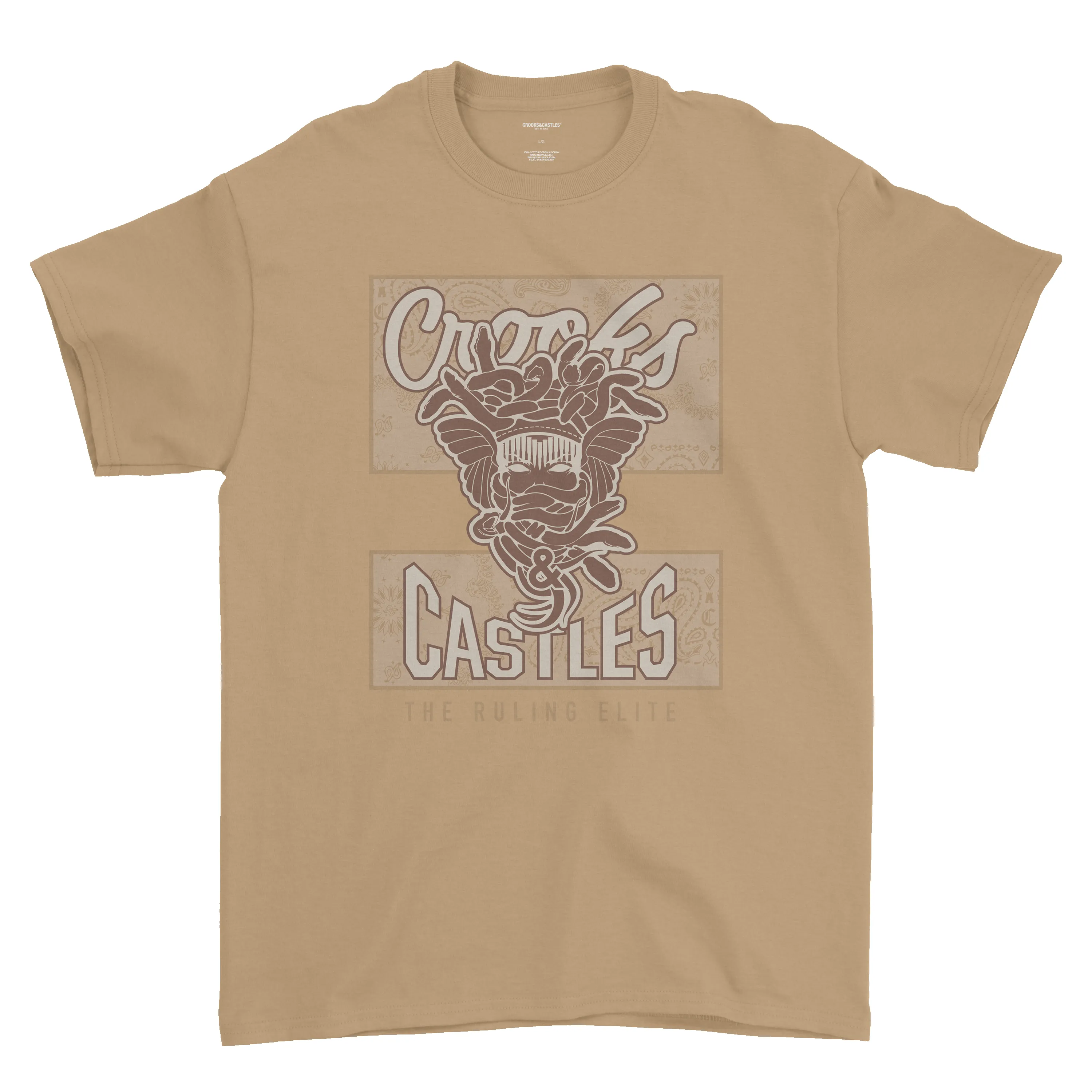 Rustic Medusa Klepto Tee sold by Crooks & Castles product image thumbnail 2