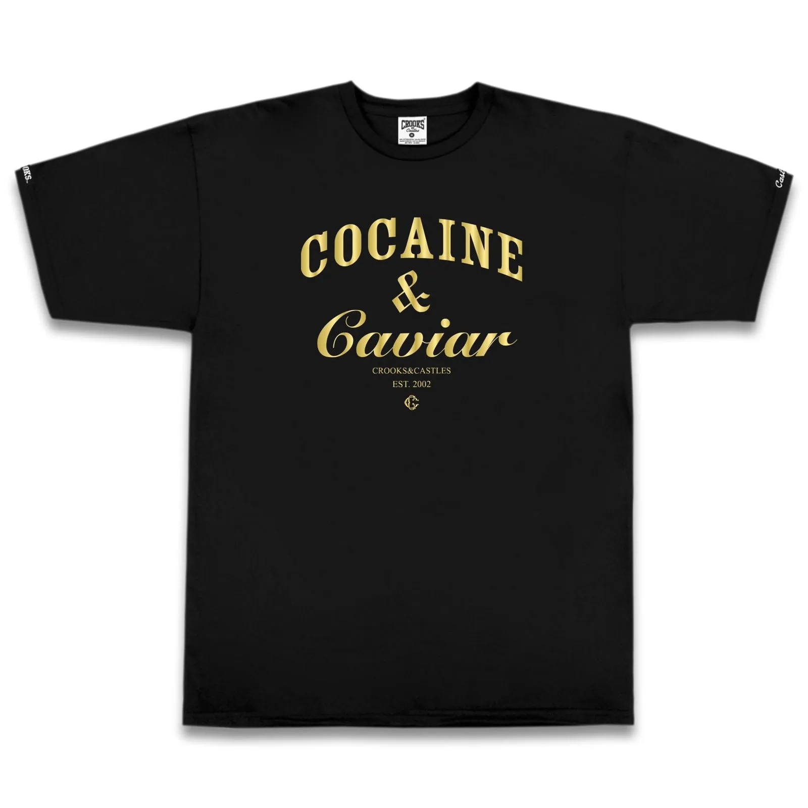 Coca Cav Logo Foil Tee sold by Crooks & Castles product image thumbnail 2