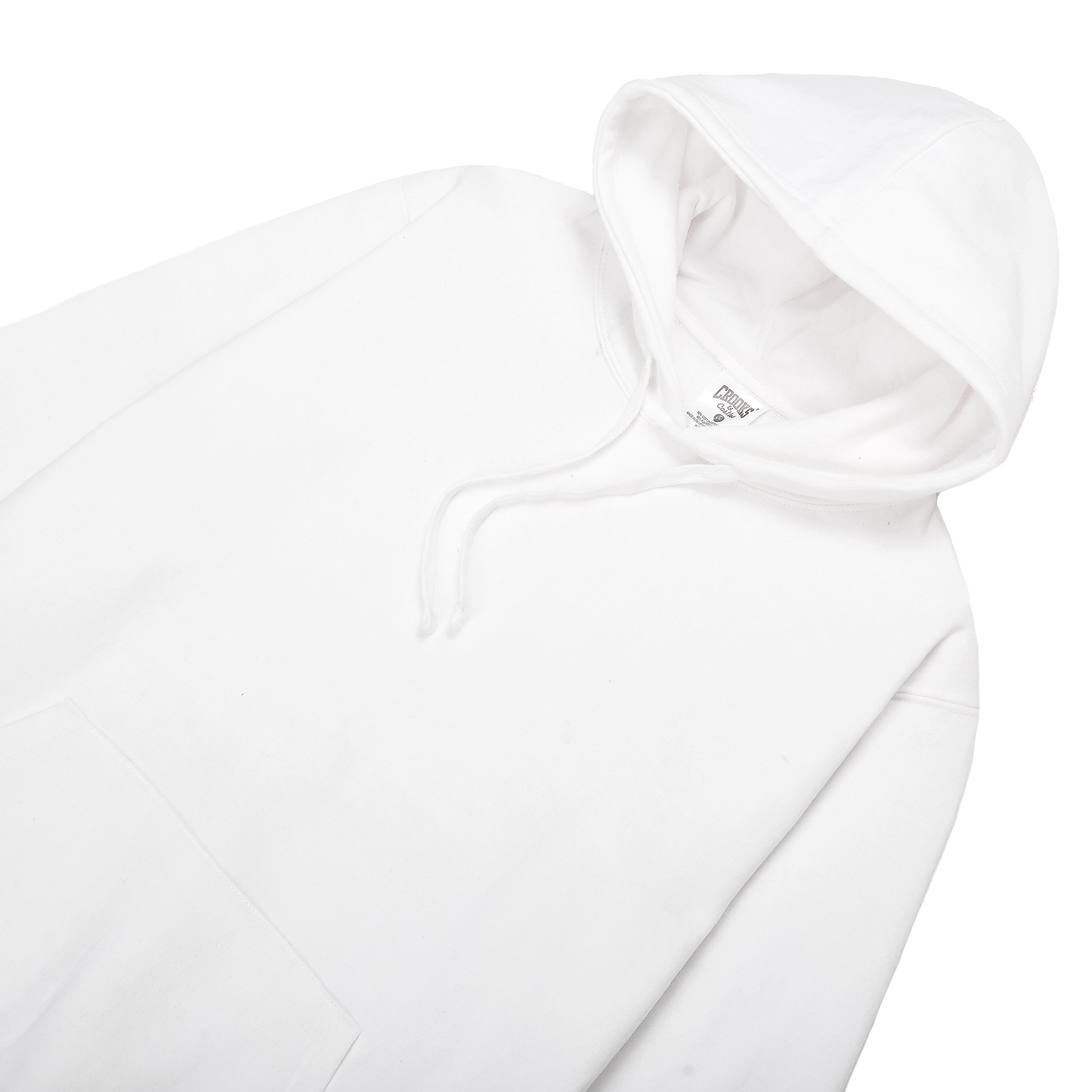 Essential Hoodie - White sold by Crooks & Castles product image thumbnail 2