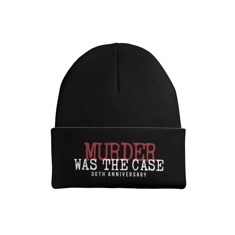 Murder Was The Case Beanie sold by Crooks & Castles